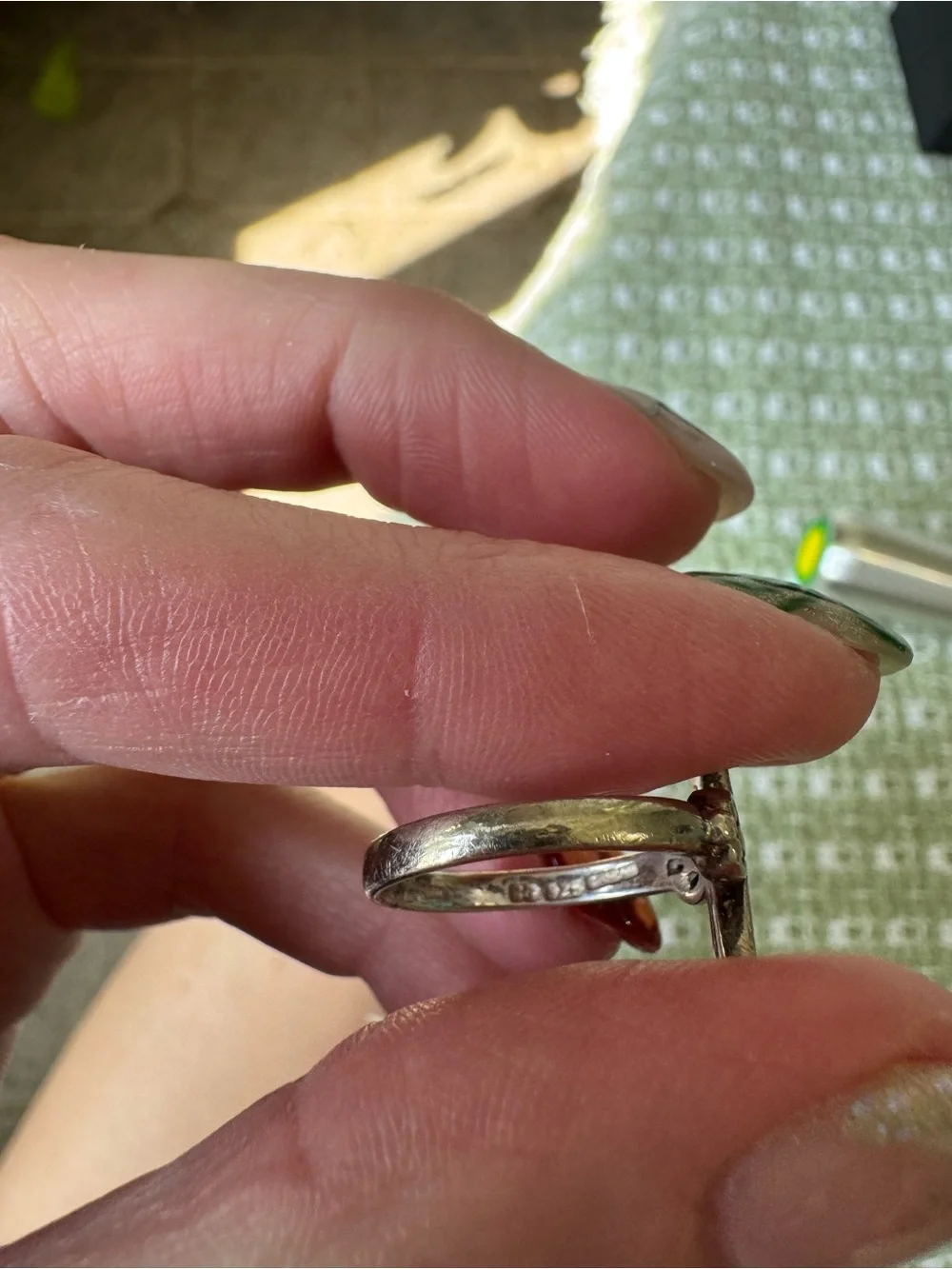 Silver Cross 925 Ring